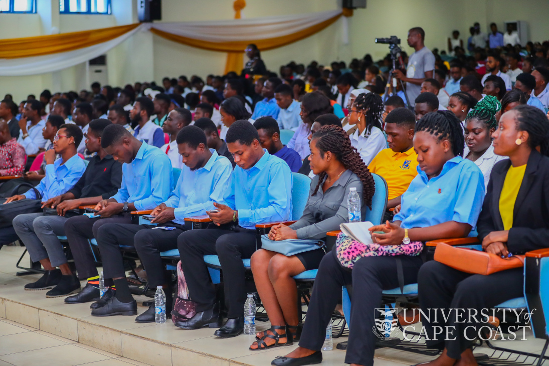 A section of students at the programme