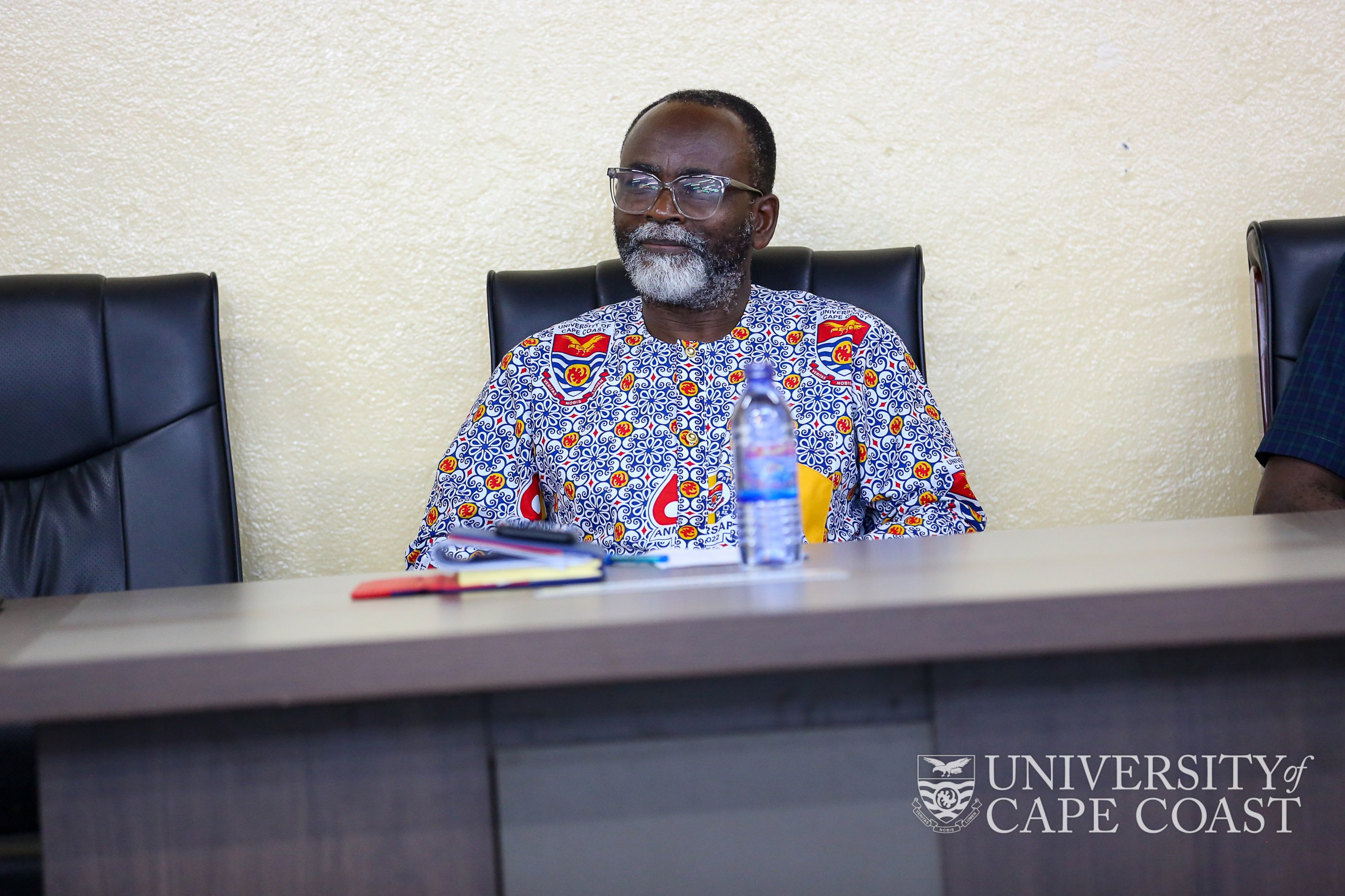 Prof. LK Sam Amoah, chairman for the seminar