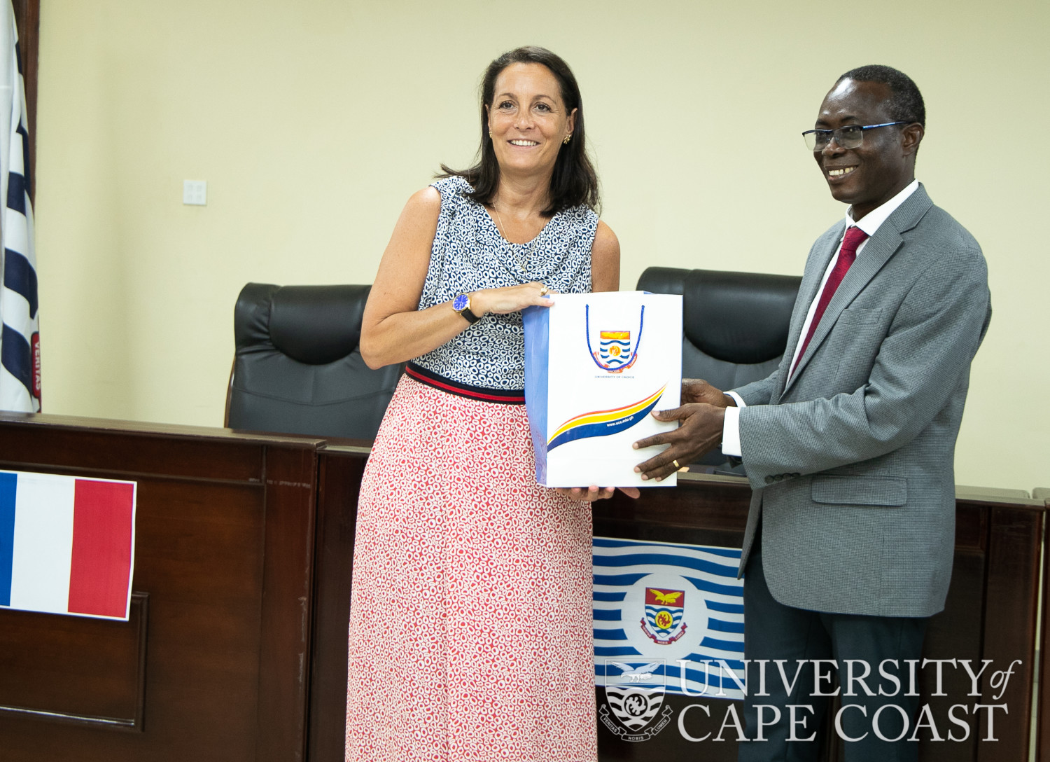 French Ambassador Pays Courtesy Call On UCC Vice-Chancellor | UCC Staff