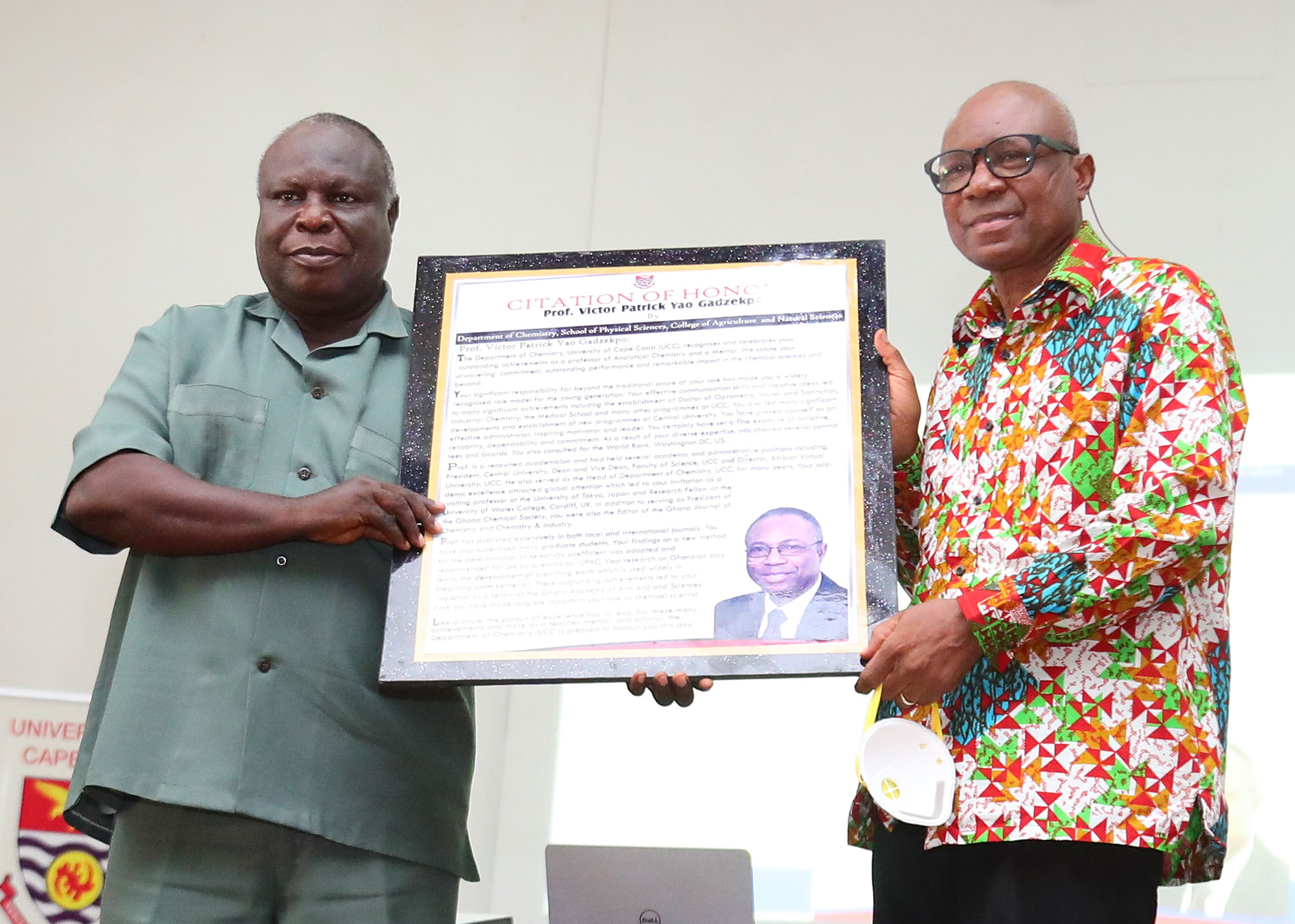  Prof Victor Patrick Yao Gadzekpo