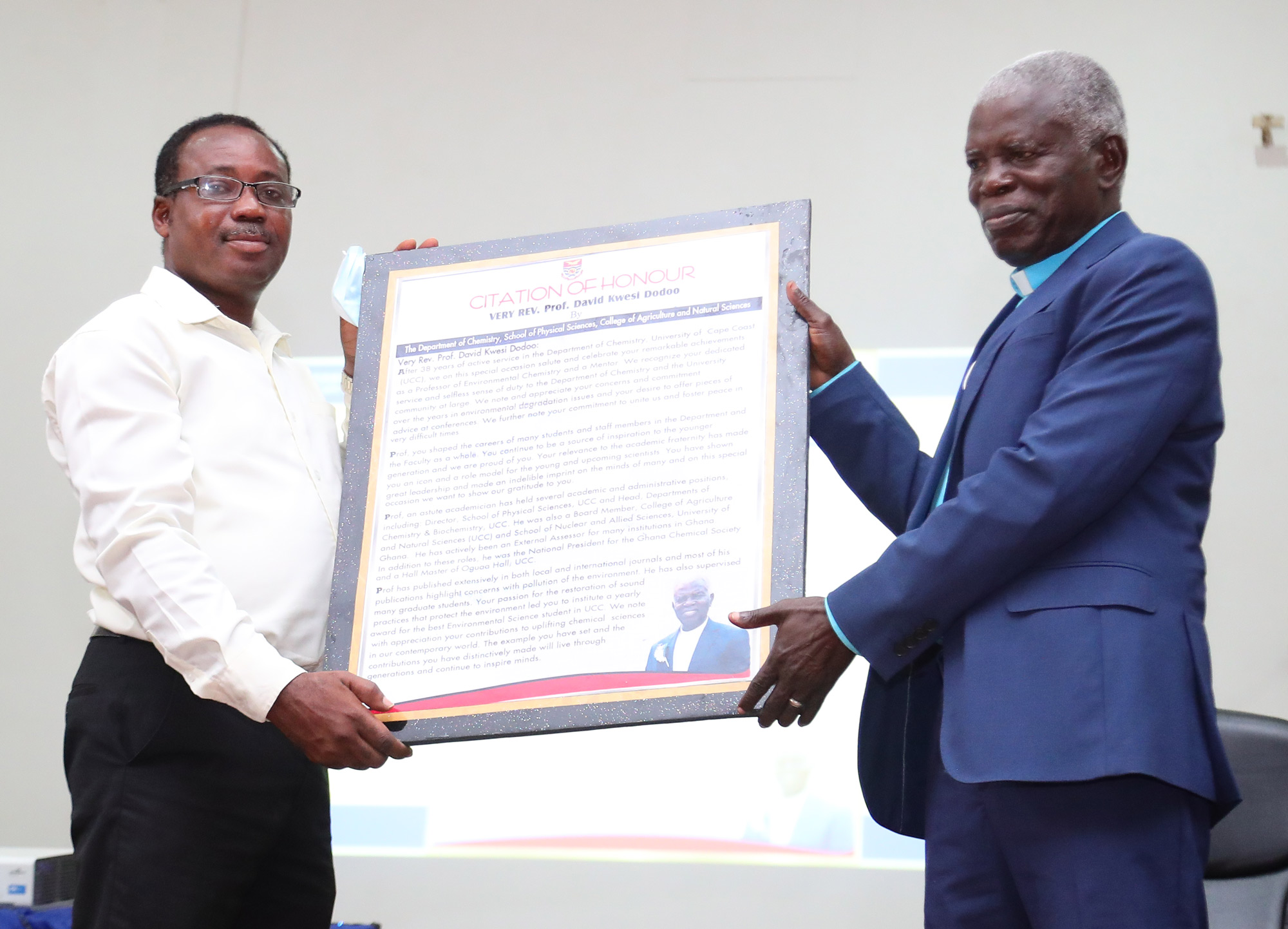 Rev. Prof. David Kwesi Dodoo