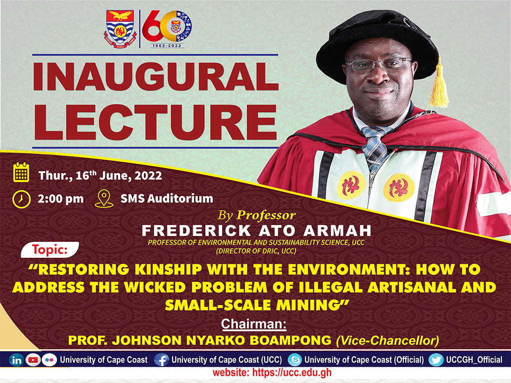 Prof. Frederick Ato Armah Prof. Frederick Ato Armah