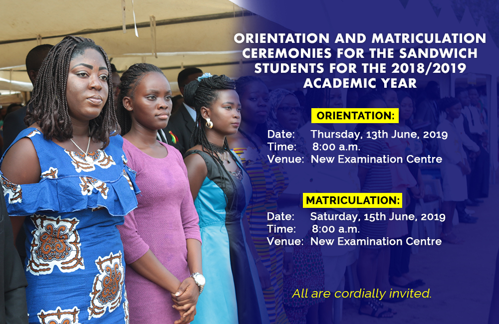 orientation and matriculation orientation and matriculation