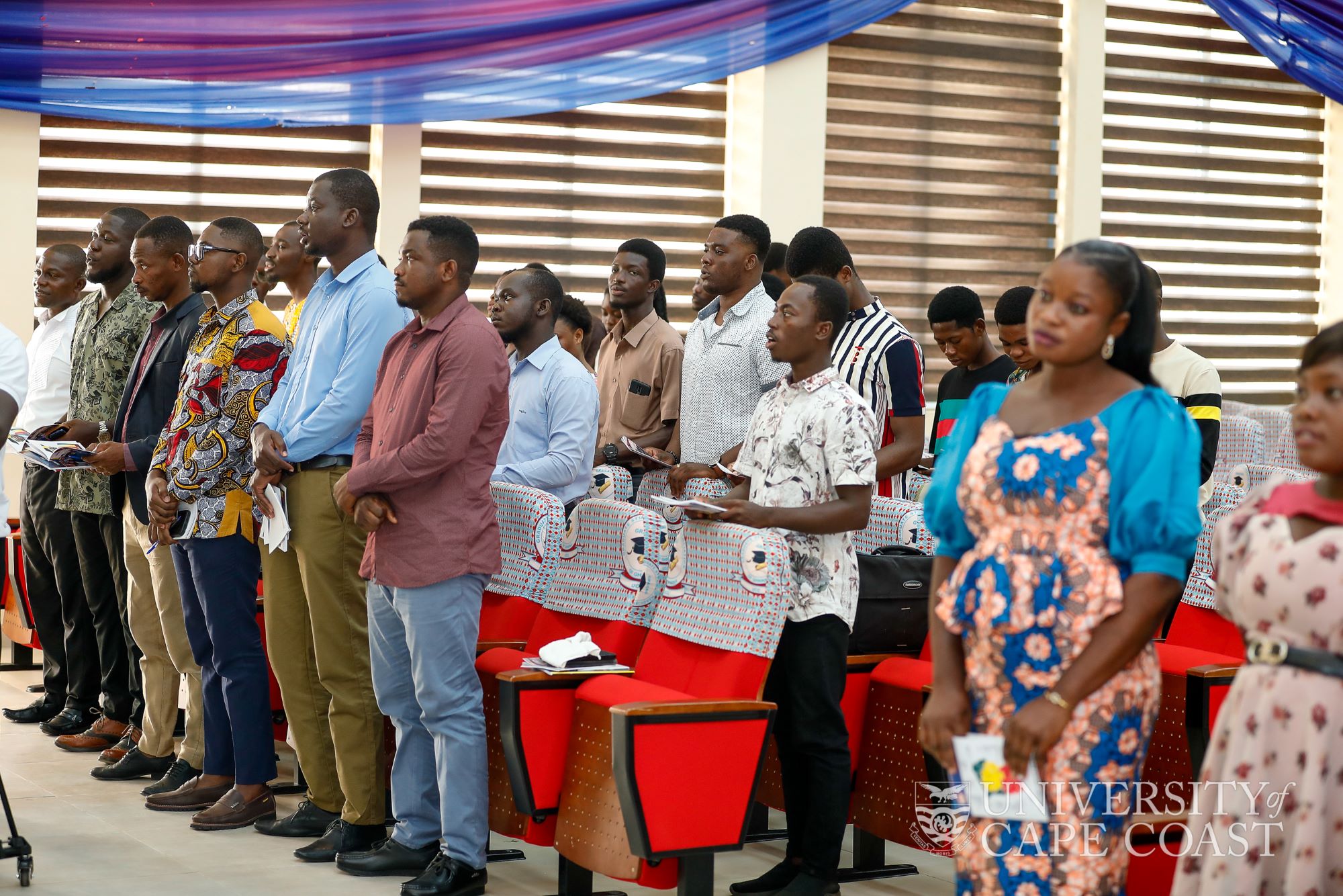 Some inmates and general public at the ceremony